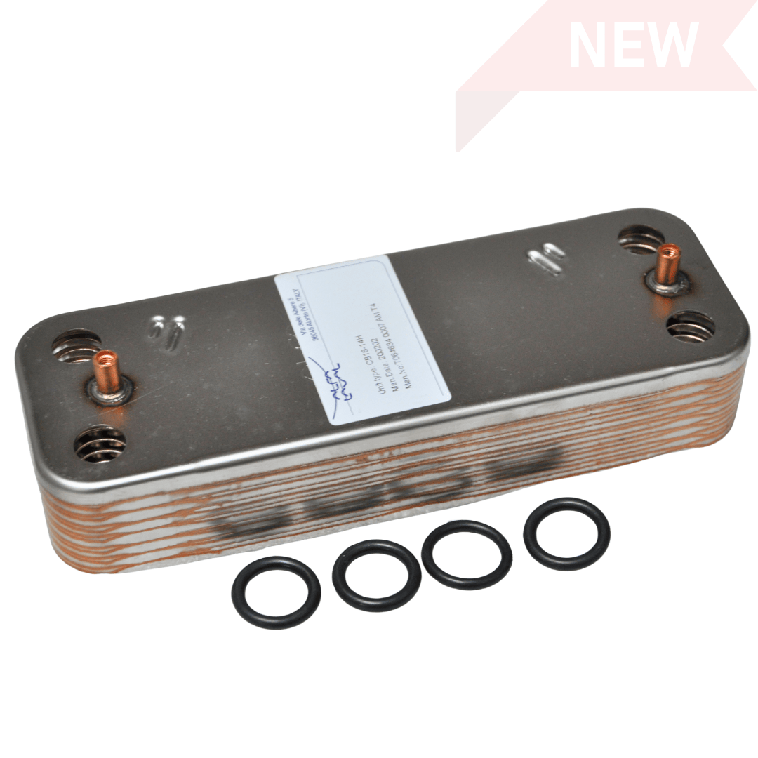 Remeha 720544401 heat exchanger for Avanta Exclusive 28C and Avanta Plus Combi/Eco models
