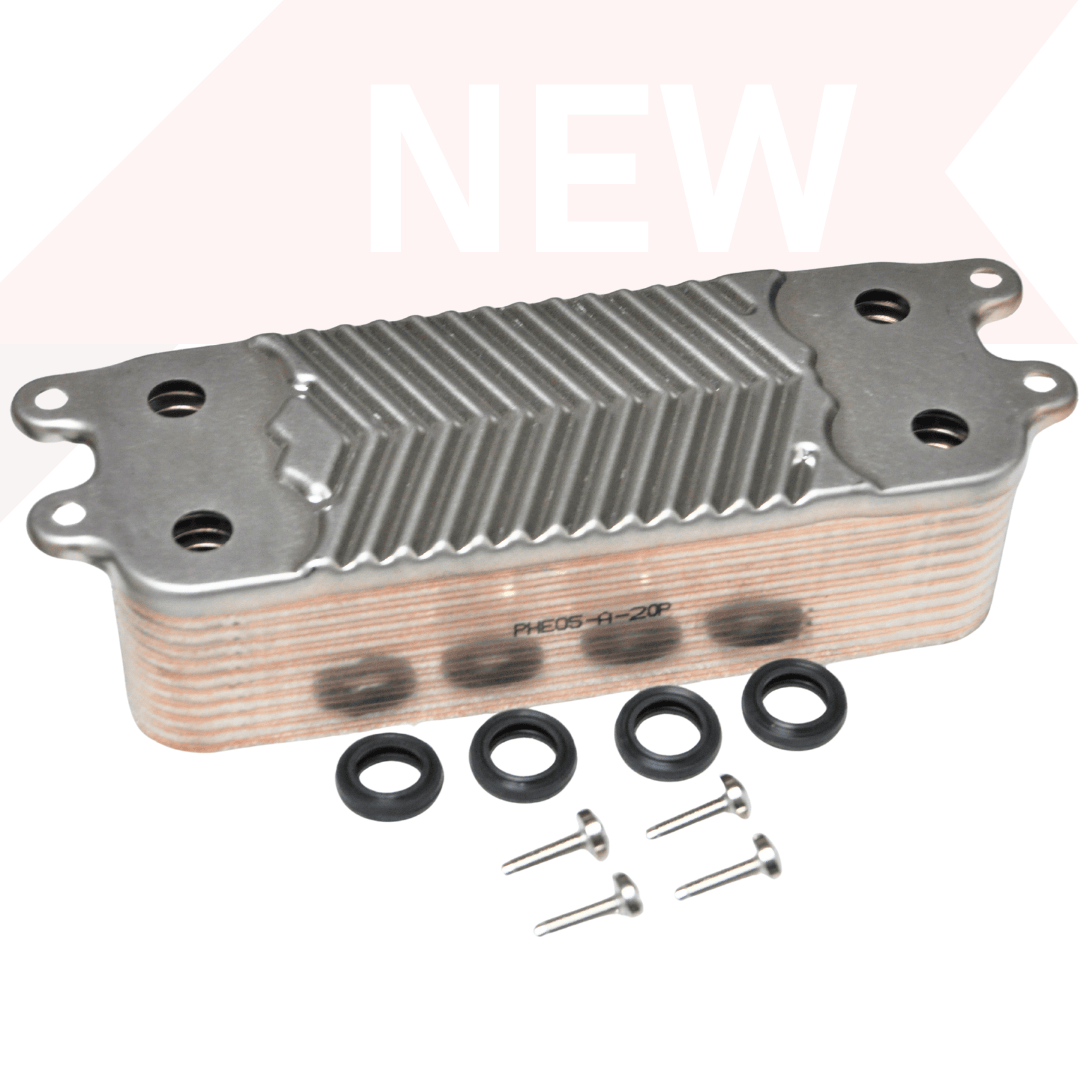 Glow-worm 0020014403 DHW Plate Heat Exchanger (20 Plates)