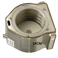 Vaillant Main Heat Exchanger 065180 -- 14CM