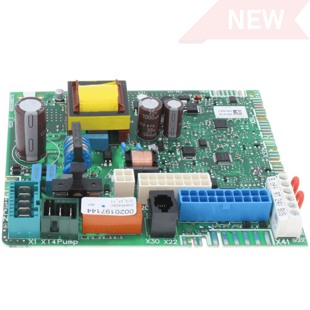 Heatline 0010047391 PCB for Capriz 2 and Monza 2 boilers.