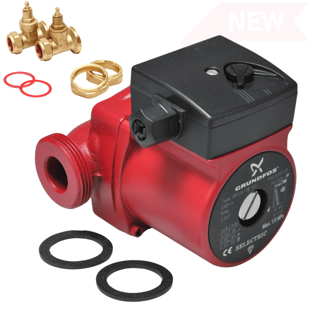 Grundfos UPS 15-50/60 (130) Selectric Circulator Pump – 240V P/N: 96281426 - Image 2