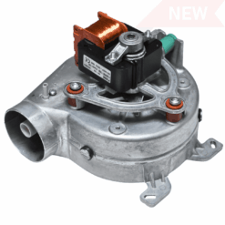 Biasi fan BI1366102. New compatible 24kW boiler fan for Garda M90F & Riva boilers