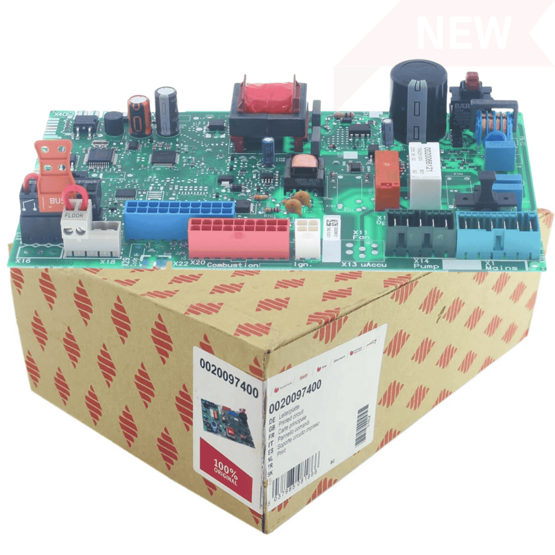 Glow-worm PCB 0020097400. Genuine boiler printed circuit board for Ultracom 2 CXI & SXI boilers (2010–2015)