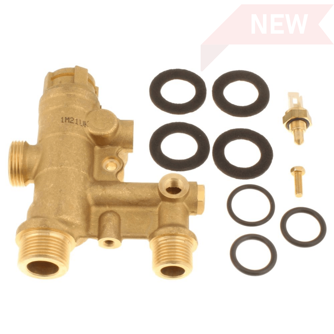 Image of Baxi 624 Combi Diverter Valve Assembly Kit