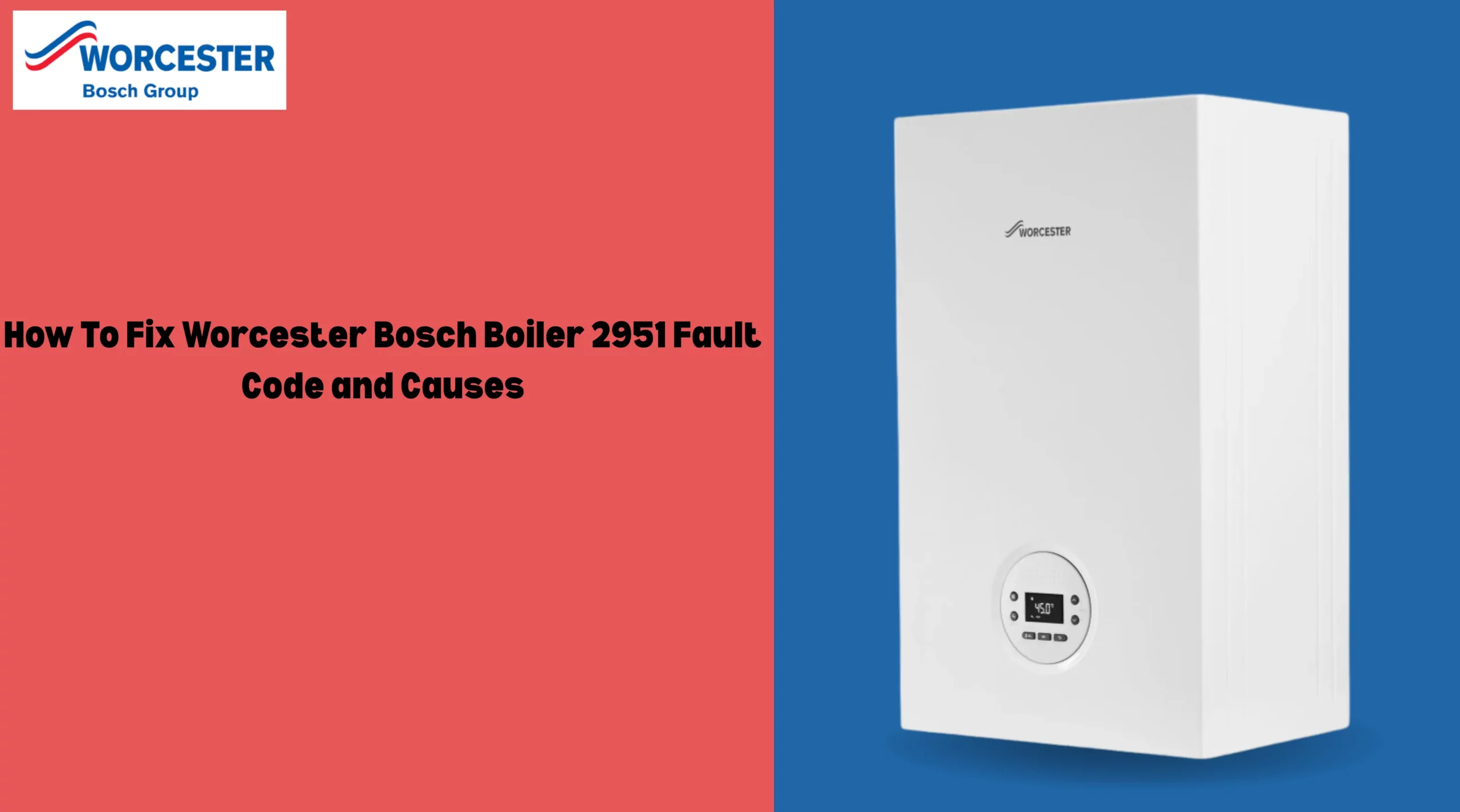 Image of Worcester Bosch 2951 Fault Code