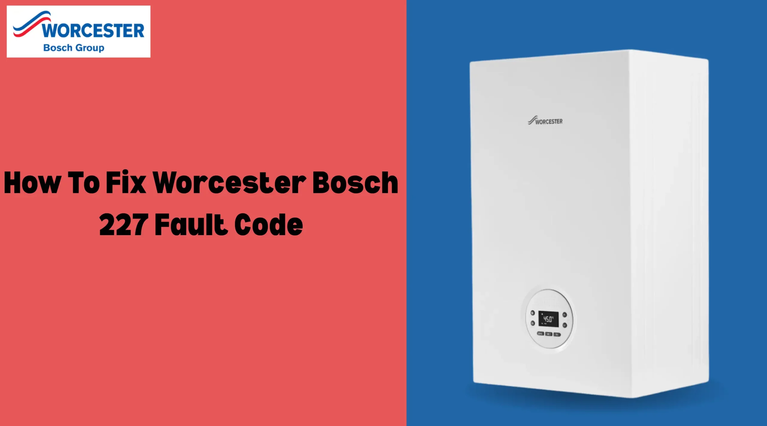 Image of Worcester Bosch 227 Fault Code
