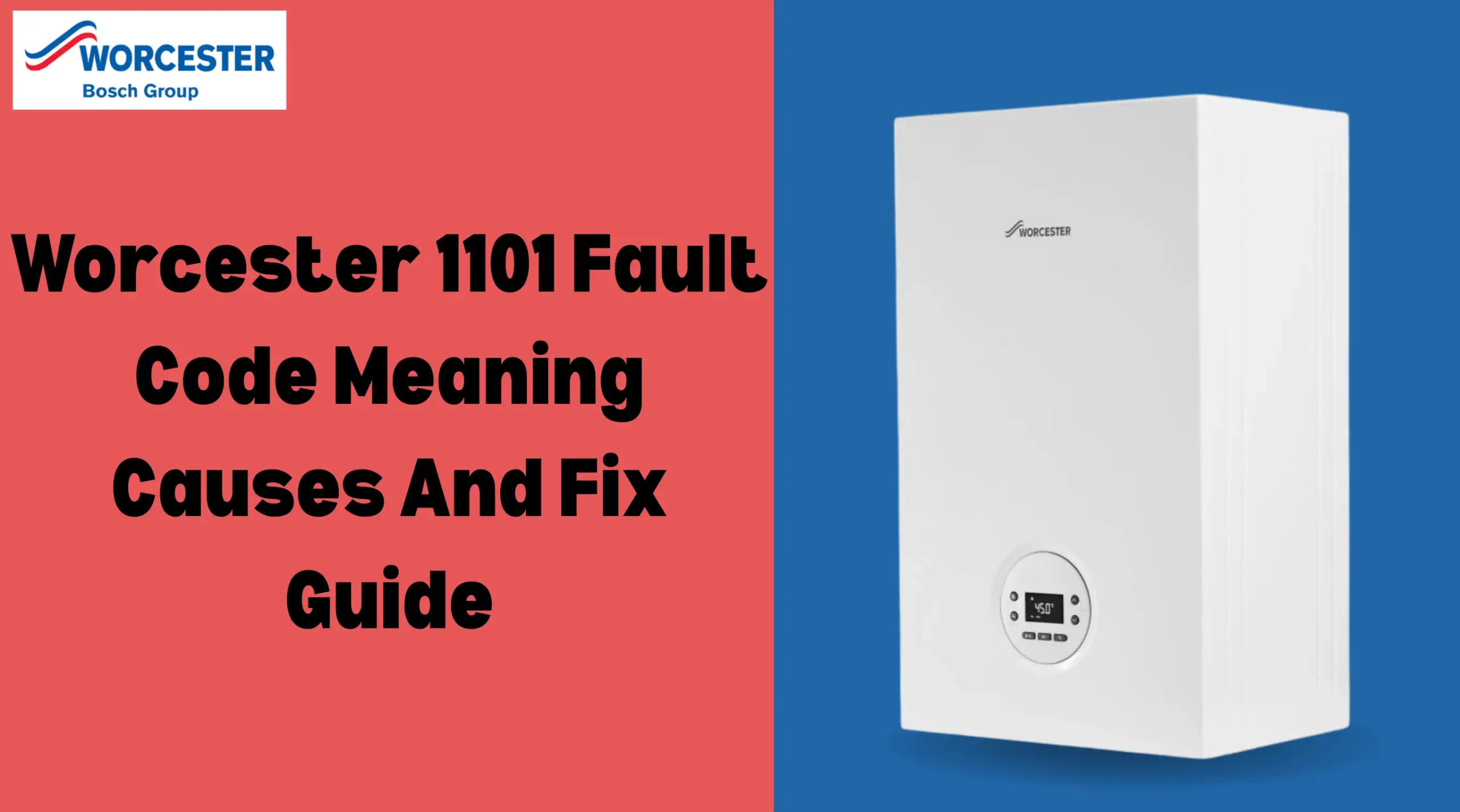 Image of Worcester Boiler 1101 Fault Code