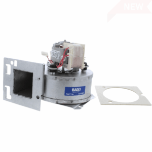 Baxi 909001 fan assembly kit for Profile Prima 80 & 100 boilers.