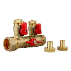 Image of 28mm fill and flush valve with blank caps