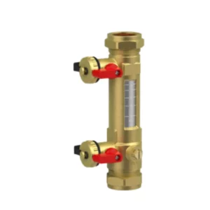 28mm Fill & Flush Valve with Flow Meter - DZR Heat Pump Valve