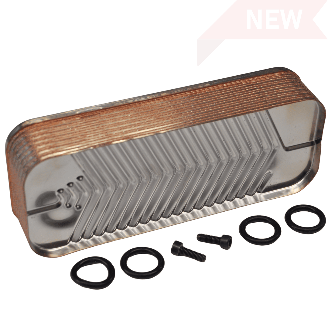 Ferroli 39835630 Secondary Heat Exchanger Replaced 39820430