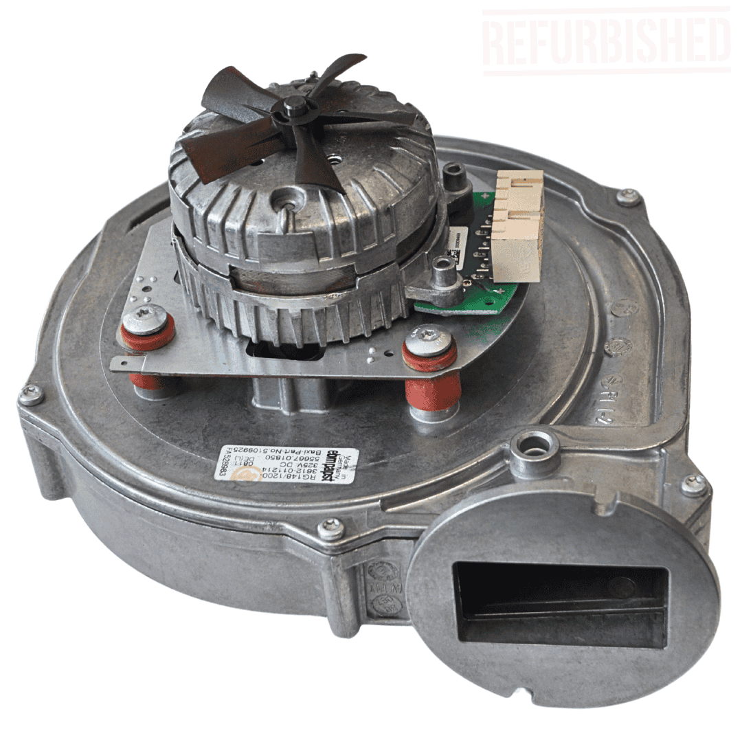 Baxi 5109925 refurbished boiler fan (old model)