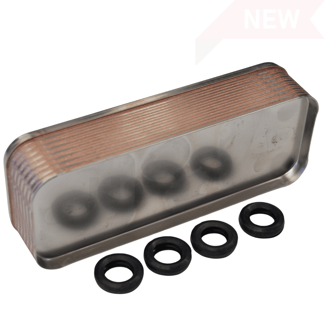 Ariston, heat exchanger, DHW exchanger, plate exchanger, boiler parts, heating spares