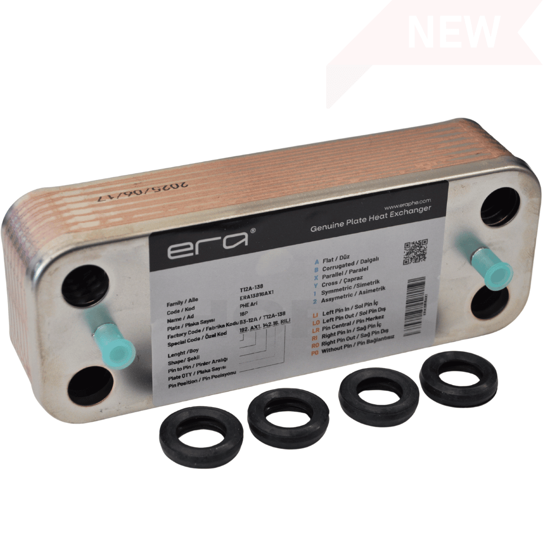 Ariston 65116537 DHW Heat Exchanger 16 Plate for One Boilers - Image 3