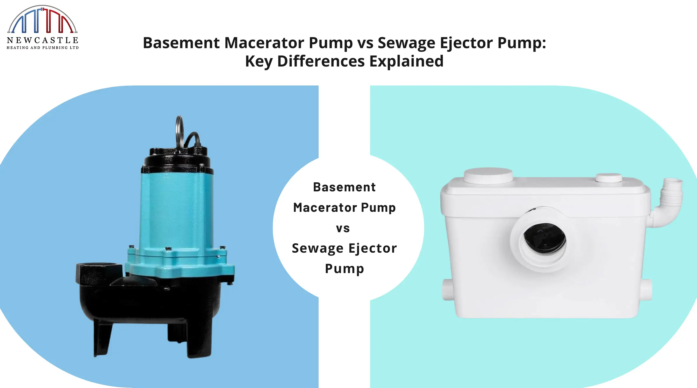 Difference Between Basement Macerator Pump vs Sewage Ejector Pump