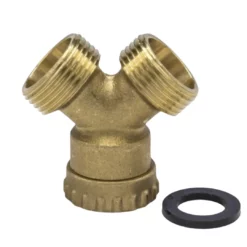 Image of Brass Washing Machine 'Y' Connector
