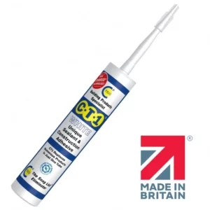 CT1 White Sealant & Adhesive 290ml - TRIBRID High Strength