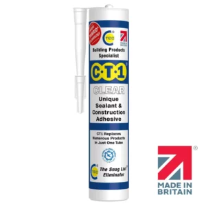 CT1 Clear Sealant & Adhesive 290ml - Invisible TRIBRID Bond