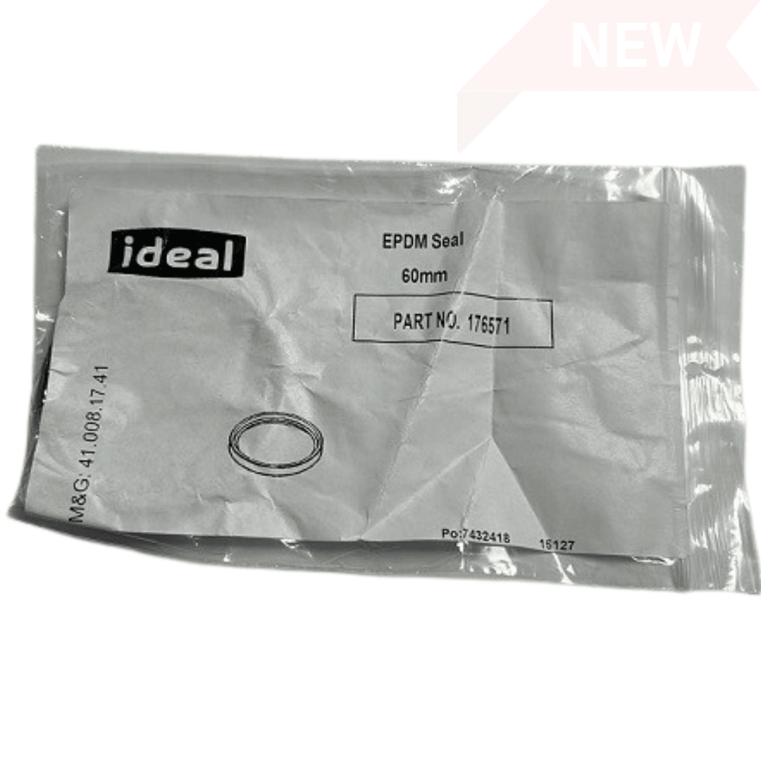 Ideal 176571 Single Seal Round Black Seal 60MM