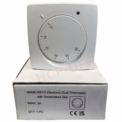 WFHT Electronic Dual Thermostat With Temperature Dial