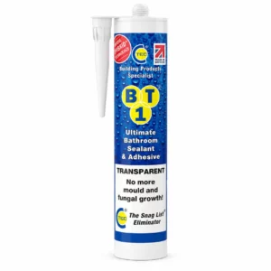 BT1 Ultimate Bathroom Adhesive & Sealant 290ml Clear