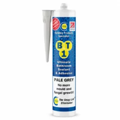 Image of BT1 Ultimate Bathroom Adhesive & Sealant 290ml Grey