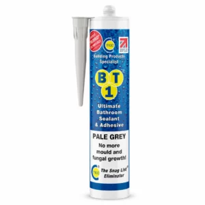 BT1 Ultimate Bathroom Adhesive & Sealant 290ml Grey