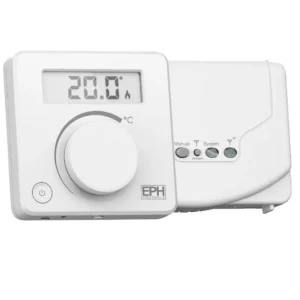 EPH CP3 RF Dial Thermostat Wireless Room Stat Pre-Paired