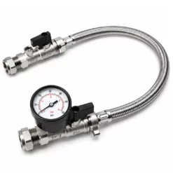 Image of filling loop with gauge