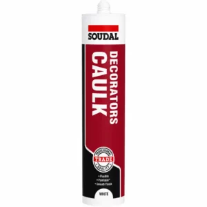 Soudal Decorators Caulk White 290ml