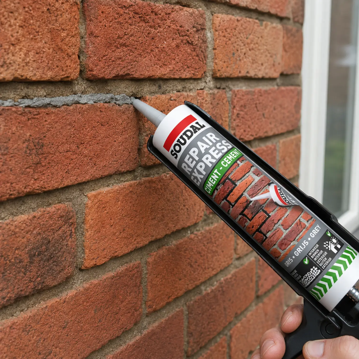 Soudal Repair Express Cement Grey 290ml - Image 3