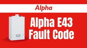 Image of Alpha E43 fault code