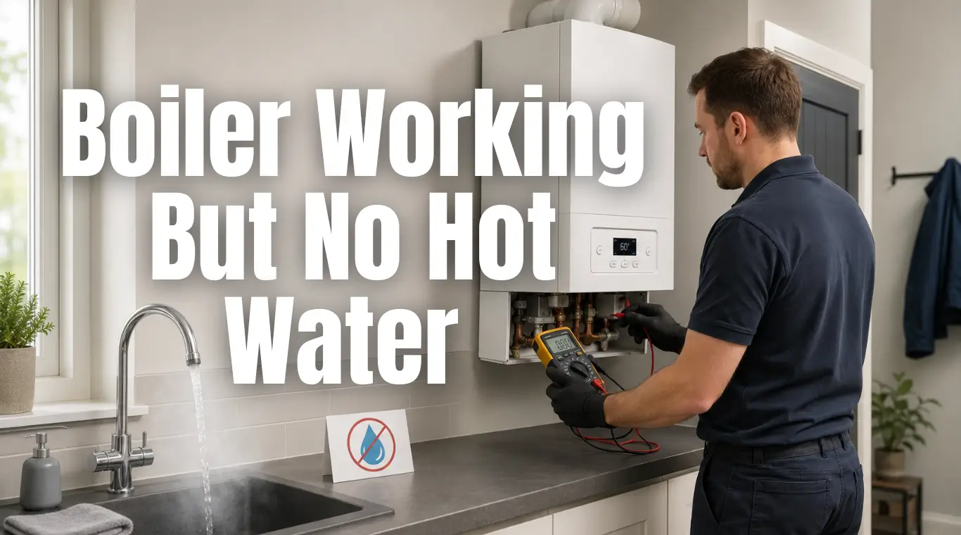 Image of Boiler Working But No Hot Water