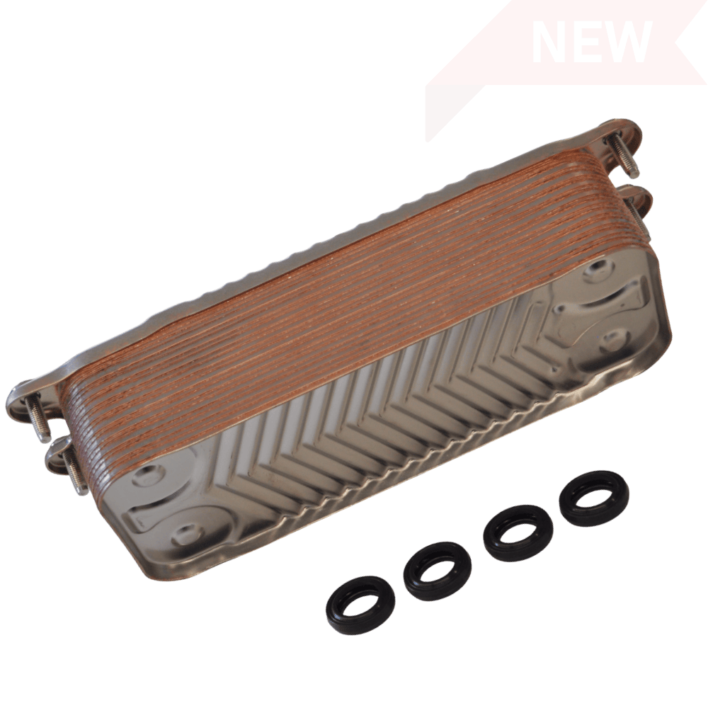 Vaillant 0020231140 18 Plate Heat Exchanger Compatible