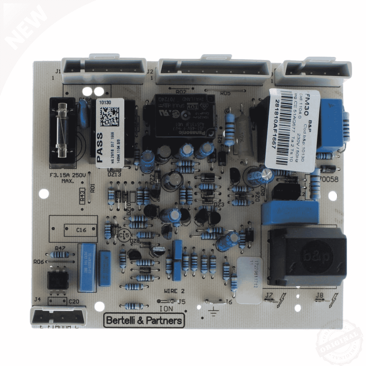 Brand-new Biasi M90 and M96 boiler circuit board BI1305101