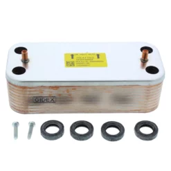 Image of Ariston 60001344 Heat Exchanger with O Rings and Screws