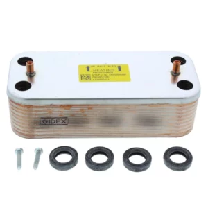 Image of Ariston 60001344 Heat Exchanger with O Rings and Screws