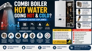 Image of Combi Boiler Hot Water Going Hot and Cold? Causes Explained