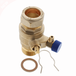 Genuine Ideal 174560 drain valve pack with 22mm valve