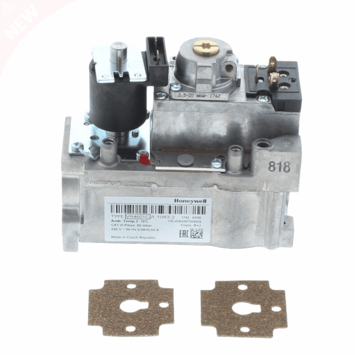 Genuine Ideal 174172 boiler gas valve
