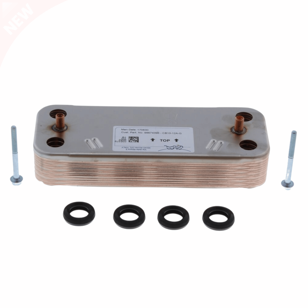 Ideal 176468 Plate Heat Exchanger Kit genuine new