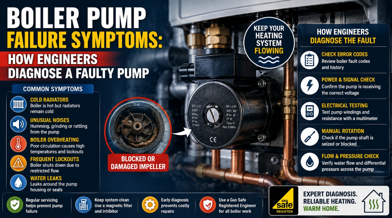 Image of Boiler Pump Failure Symptoms: Signs, Causes & Diagnosis
