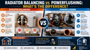 Image of Radiator Balancing vs Powerflushing: What Is the Difference?