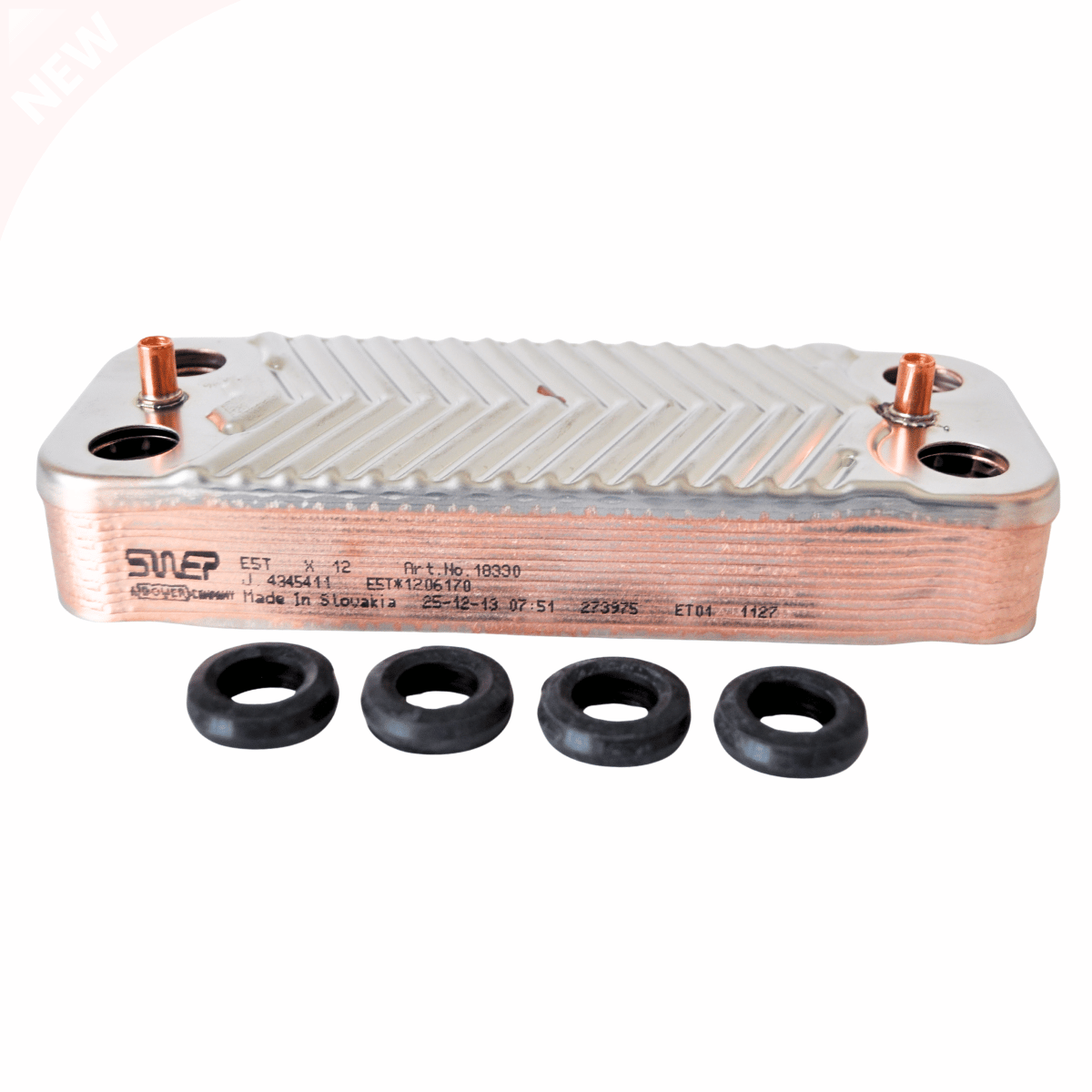 New compatible Viessmann 7825533 12-plate heat exchanger