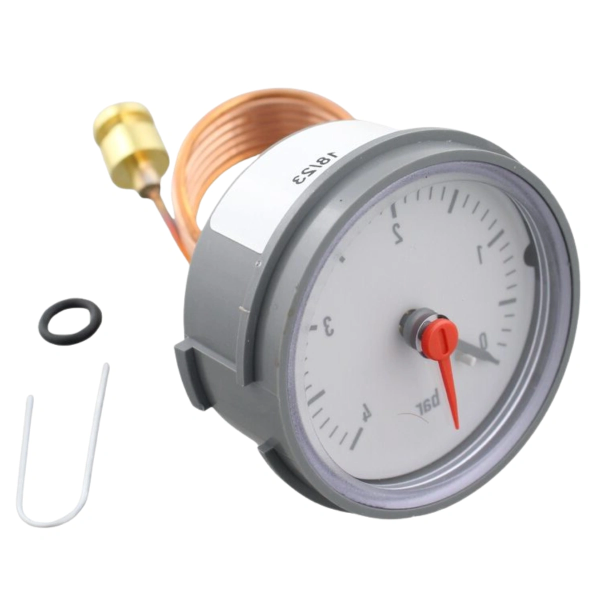 Worcester CDi Pressure Gauge 4 Bar Dark Grey 87161423000 - Image 2