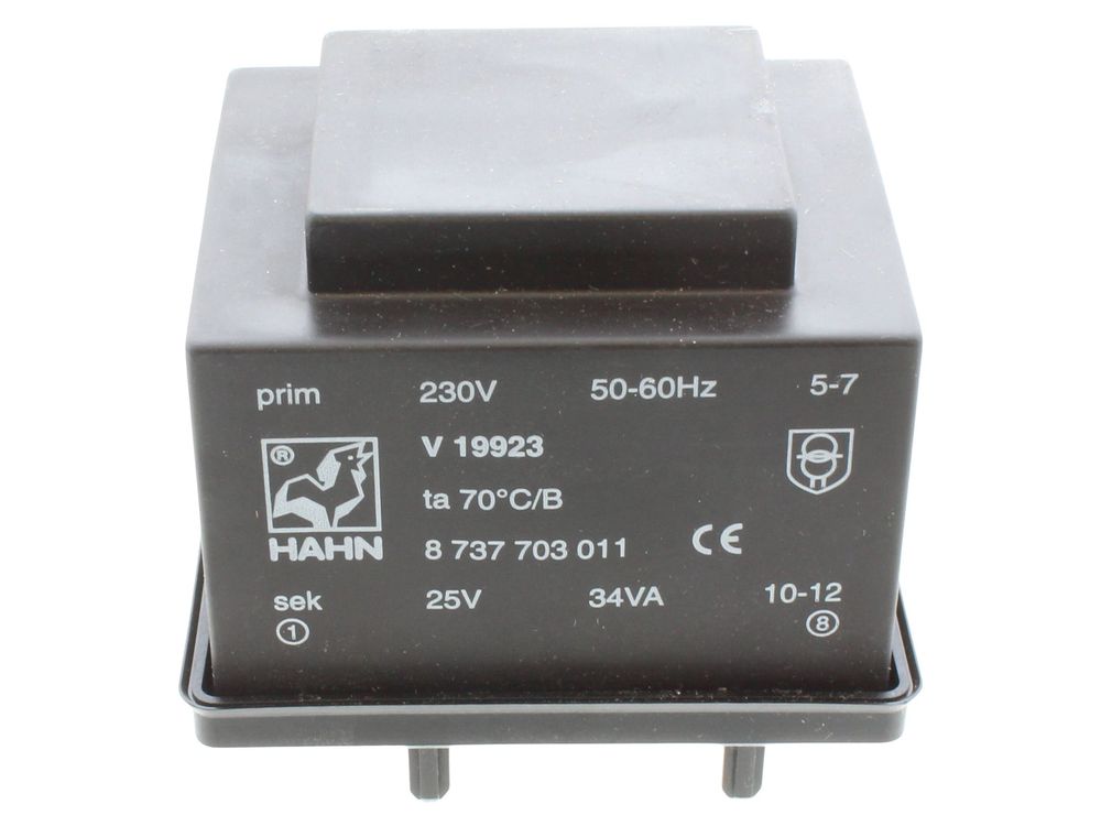 WORCESTER 87472012480 TRANSFORMER - BV066-0188.0 – Image 1 — MPN 87472012480