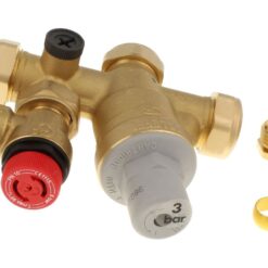 UV Gold 22mm 3/6 Bar Loose Nut Combination Valve
