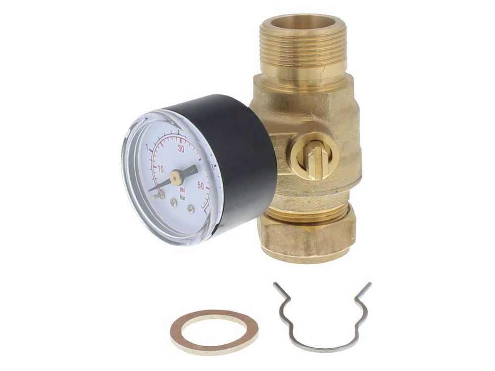 Ideal 174559 Gauge Pack - With 22mm Valve - Isar HE/Evo C