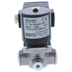 Image of Banico Gas Solenoid Valve 1/2" Bsp ZEV15