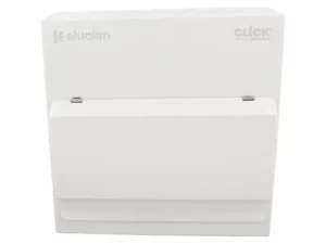 Elucian CUEB10MS8 10 Way Metal Consumer Unit With 100a Mains Switch